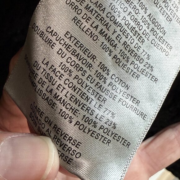 Levi's 🤘🏽 Men's Military Utility Jacket \\ Size Large // Black w/ sherpa - Picture 8 of 13